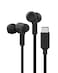Belkin SoundForm Wired Earbuds with USBC Connector inEar Earphones wMicrophone USBC Headphones for iPhone 17 iPhone 16 iPad mini Galaxy S26 Google Pixel 10 Android More Black