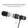 SoundMAGIC E11D USBC inEar Stereo Headphones with 10mm Drivers Metal Housing LShaped Plug inLine Controller HiFi SoundBlack