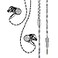 Moondrop Meteor 1DD2BA4Planar Earphone 078mm 2Pin Interchangeable Design Mixed Cable with Replaceable Plug 35mm SE44mm BAL IEMs