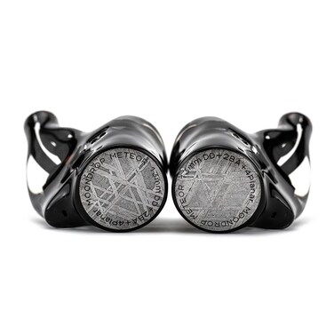 Moondrop Meteor 1DD2BA4Planar Earphone 078mm 2Pin Interchangeable Design Mixed Cable with Replaceable Plug 35mm SE44mm BAL IEMs