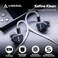 Linsoul Kefine Klean in Ear Monitor10mm DLC Diaphragm Dynamic Driver HiFi EarphonesWired Gaming EarbudsReplaceable NozzlesDetachable SilverPlated Cable for Audiophile No Mic 35mm Black