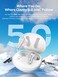 Monster Clarity 80 Hybrid Active Noise Cancelling Wireless Earbuds 42dB inEar ANC Earphones Deep Bass with 6 Mics Bluetooth 52 50H Play Time with Wireless Charging Case