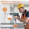 Cuzabe Bluetooth Earplug Headphones Neckband Wireless Earbuds with Replacement Ear Tips OSHA Compliant Noise Cancelling Ear Plug Headphones for Work Safety Ear Protection 20 Hour Battery