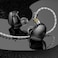 Sabaj TRN VX Pro 1DD8BA Flagship HiFi Earphones with Microphone 2PinDetachable Cable HighResolution Audio 35mmPearl Black