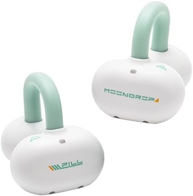 Moondrop Pill Open Ear Headphones OWS Hanging Earphones IPX4 Ear Clip Wireless Earbuds Green