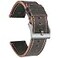 hemsut h Soft Leather Watch Bands for Men Horween Quick Release Leather Watch Strap Vintage Watch Replacement Wrap of 18mm