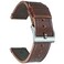 hemsut h Soft Leather Watch Bands for Men Horween Quick Release Leather Watch Strap Vintage Watch Replacement Wrap of 22mm