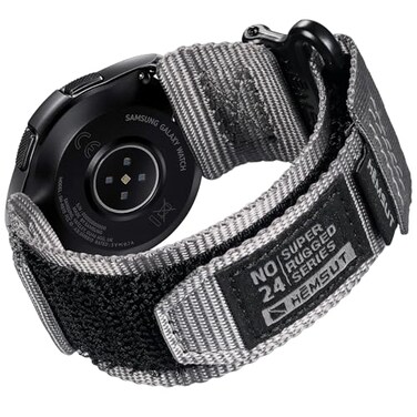 SMITHA 20mm Quick Release Watch Band for Samsung Galaxy Watch 7655 Pro43Gear S3S2Active 2 Nylon Strap for Amazfit GTS 44 Mini32 2e2 mini Bip 3 Pro 3U ProBipLiteSS lite