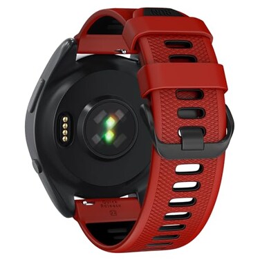 U-LIMVE ULIMVE Watch Band for Garmin Forerunner 265Forerunner 255Vivoactive 4Venu 3Venu 2 22mm Quick Release Silicone Replacement Band