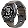 NotoCity for Fenix 7 Pro Band 22mm Width Fenix 6 Strap for Fenix 5Fenix 7Fenix 5 PlusFenix 6 Pro Soft Silicone WatchBrown DarkGray