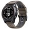NotoCity for Fenix 7 Pro Band 22mm Width Fenix 6 Strap for Fenix 5Fenix 7Fenix 5 PlusFenix 6 Pro Soft Silicone WatchBrown DarkGray