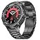 SUPLINK Stainless Steel Case and Bands Compatible Galaxy Watch 5 Pro Band 45mm Adjustable Solid Metal Protective Rugged Case Bamd for Samsung Galaxy Watch 5 pro Men Business Space Grey