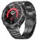 SUPLINK Stainless Steel Case and Bands Compatible Galaxy Watch 5 Pro Band 45mm Adjustable Solid Metal Protective Rugged Case Bamd for Samsung Galaxy Watch 5 pro Men Business Space Grey