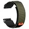 Abanen Rugged Nylon Quick Fit 22mm Watch Bands for Garmin Fenix 8 47mm Fenix 765 epix Pro 47mm Adjustable Weave Ballistic Nylon Webbing Wrist Strap for Intinct 3 45mm Green