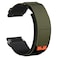 Abanen Rugged Nylon Quick Fit 22mm Watch Bands for Garmin Fenix 8 47mm Fenix 765 epix Pro 47mm Adjustable Weave Ballistic Nylon Webbing Wrist Strap for Intinct 3 45mm Green
