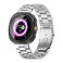 WONJOY Compatible with Samsung Galaxy Watch Ultra Band 47mm20252024 Robust Men Stainless Steel Replacement Link Metal Bracelet Silver 1