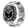 WONJOY Compatible with Samsung Galaxy Watch Ultra Band 47mm20252024 Robust Men Stainless Steel Replacement Link Metal Bracelet Silver 2