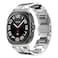 WONJOY Compatible with Samsung Galaxy Watch Ultra Band 47mm20252024 Robust Men Stainless Steel Replacement Link Metal Bracelet Silver 2