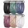 SNBLK Womens 6Pack Floral Apple Watch Bands 38mm45mm Soft Silicone Engraved with Roses and Sunflowers Water Resistant