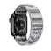 Tefeca Unity Series Elastic CompatibleReplacement Band for Apple WatchApple Watch UltraSilver Aztec S fits 6065 inch wrist 49454442mm