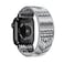 Tefeca Unity Series Elastic CompatibleReplacement Band for Apple WatchApple Watch UltraSilver Aztec S fits 6065 inch wrist 49454442mm
