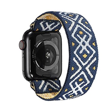 Tefeca Unity Series Elastic CompatibleReplacement Band for Apple WatchApple Watch UltraSea Fish XL fits 7580 inch wrist 49454442mm