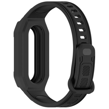 LOKEKE Compatible with Xiaomi Band 10 Replacement Wrist Strap Replacement TPU Wrist Watch Strap Compatible with Xiaomi Smart Band 1098Black