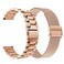 ViCRiOR Compatible for Garmin VenuVenu SQVenu 2 Plus Bands Solid Stainless Steel Watchband Mesh Strap Bracelet Replacement Band Strap for Garmin Vivoactive 3 Rose Gold