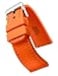 STUNNING SELECTION Alpine Sporty Silicone Watch Band Waterproof Quick Release Rubber Watch Strap Orange Lightweight Adjustable Silicone Watch Band Man 20mm Rubber Watch Strap Compatible with Regular S