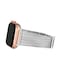 Anne Klein Mesh Fashion Band for Apple Watch Secure Adjustable Apple Watch Replacement Band Fits Most Wrists 384041mm Silver