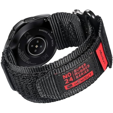 SMITHA 20mm Quick Release Watch Band for Samsung Galaxy Watch 7655 Pro43Gear S3S2Active 2 Nylon Strap for Amazfit GTS 44 Mini32 2e2 mini Bip 3 Pro 3U ProBipLiteSS lite