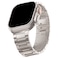 LDFAS Compatible for Apple Watch Ultra 32 Band 49mmSeries 10 46mm Titanium Metal Strap Curved Compatible for Apple Watch 98 45mm Bands Silver Gray