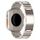LDFAS Compatible for Apple Watch Ultra 32 Band 49mmSeries 10 46mm Titanium Metal Strap Curved Compatible for Apple Watch 98 45mm Bands Silver Gray