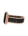Anne Klein Rubberized Fashion Bracelet for Apple Watch Secure Adjustable Apple Watch Replacement Band Fits Most Wrists