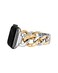Anne Klein Fashion Chain Bracelet for Apple Watch Secure Adjustable Apple Watch Replacement Band Fits Most Wrists