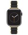 Anne Klein Silicone Fashion Bracelet for Apple Watch Secure Adjustable Apple Watch Replacement Band Fits Most Wrists
