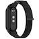 Disscool Replacement Adjustable Wristbands Compatible With Xiaomi Band 98NFC Nylon Wrist Strap With Quick Release Watch Accessories for Men and Women Black