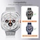 LETOID Magnetic Metal Band Designed for Samsung Galaxy Watch Ultra 47mm 20252024 Men Stainless Steel Adjustable Replacement Strap Solid Magnet Clasp Wristbands