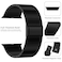 ACESTAR Full Titanium Band Compatible with Apple Watch Ultra 321 49mmSeries 10 46mm 24mm Wide Adjustable Links with Titanium Magnetic Clasp Connectors and DLC Coating