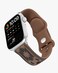 WITHit Wrangler Aztec Trail Silicone Band for Apple Watch Western Aztec Pattern Fits all Apple Watch Series and Sizes Brown