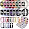 Brigtlaiff 16 Pack Band Compatible with Apple Watch Bands 40mm 41mm 42mm 44mm 45mm 46mm for Women Men Screen Protector Case BandOrganizer for iWatch Series 11 10 9 8 7 6 5 4 SEPlease select the correc