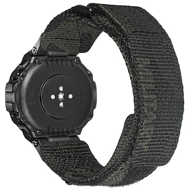 hemsut h Hemsut Watch Bands Compatible with Huami Amazfit TRexTRex 2TRex ProTRex Ultra Millitary Camouflage Nylon Sports Strap With Woven Loop Design