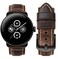 Apawband Leather Band Compatible with Google Pixel Watch 43 45mm Band for 4321 41mm Men Soft Leather Wristbands Replacement