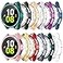 RICHONE 12Pack Compatible with Samsung Galaxy Watch 5 Watch 4 FE 40mm Screen Protector Rhinestone Cases Bling Diamonds AllAround Protective Soft Covers Accessories Galaxy Watch FE 45 40mm