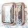Goton Waterproof Screen Protector Case Compatible for Apple Watch Series 987 41mm Hard Bumper with Tempered Glass for iWatch Cover 41 mm