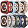 Yrzper Compatible with Apple Watch Ultra 321 49mm Hard PC Case Cover Impact Resistant Shockproof AllAround Edge Protective Bumper Cover 9Pack