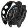 Disscool Case Cover Compatible with Garmin Fenix 8 47mm Smartwatch Soft Anti Drop TPU Replacement Protective Cases Shell Smart Watch AccessoriesBlack