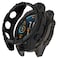 Disscool Case Cover Compatible with Garmin Fenix 8 51mm Smartwatch Soft Anti Drop TPU Replacement Protective Cases Shell Smart Watch AccessoriesBlack