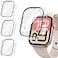Tensea 3PCS for Apple Watch Screen Protector Case 40mm SE 3SE 2rd GenerationSESeries 654 Accessories iWatch Protective Face Cover for Women Men Bumper Tempered Glass for iPhone Watch 40 mm