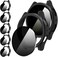 Suoman 55 Pack for Samsung Galaxy Watch 7 44mm Case AntiPeeping 9H Tempered Glass Privacy Screen Protector AllRound PC Matte Protective Cover Bumper